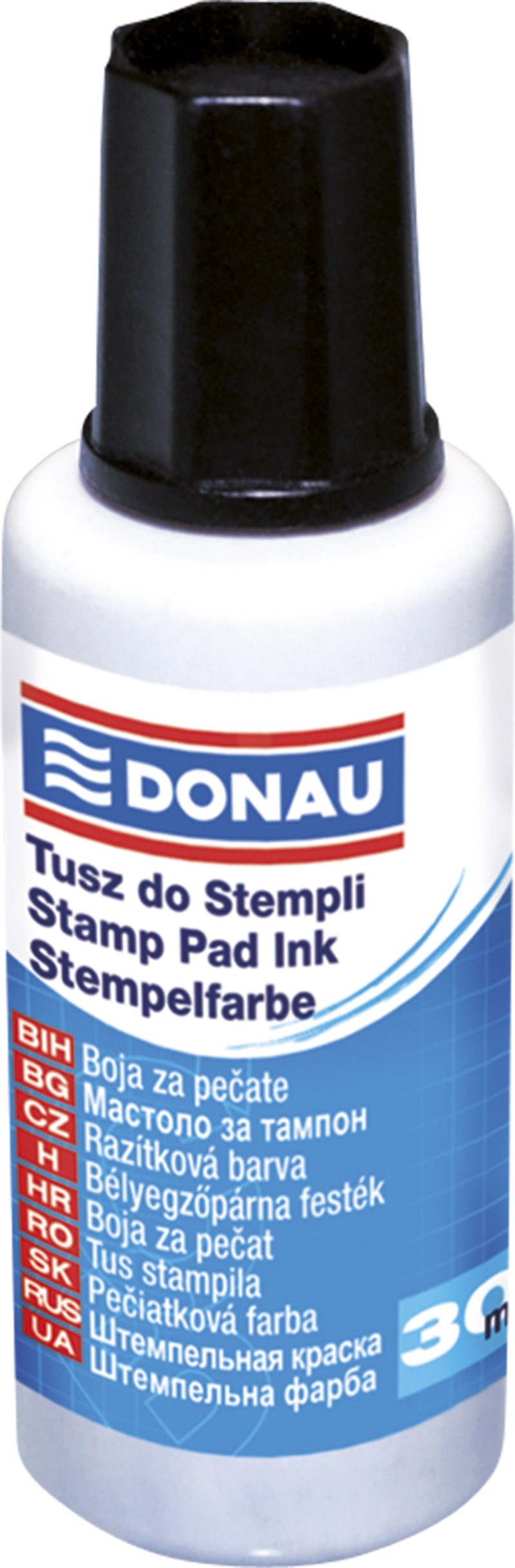STAMP PAD INK BLACK 30ML