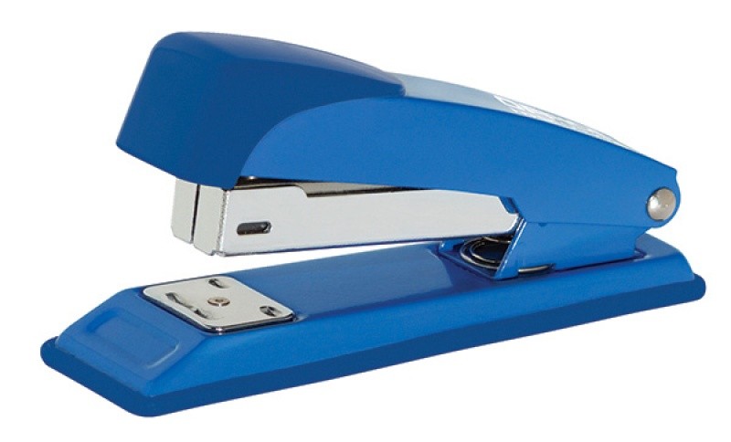 STAPLER OFFICE PRODUCTS, 24/6, 26/6, 30 SHEETS, METAL, BLUE