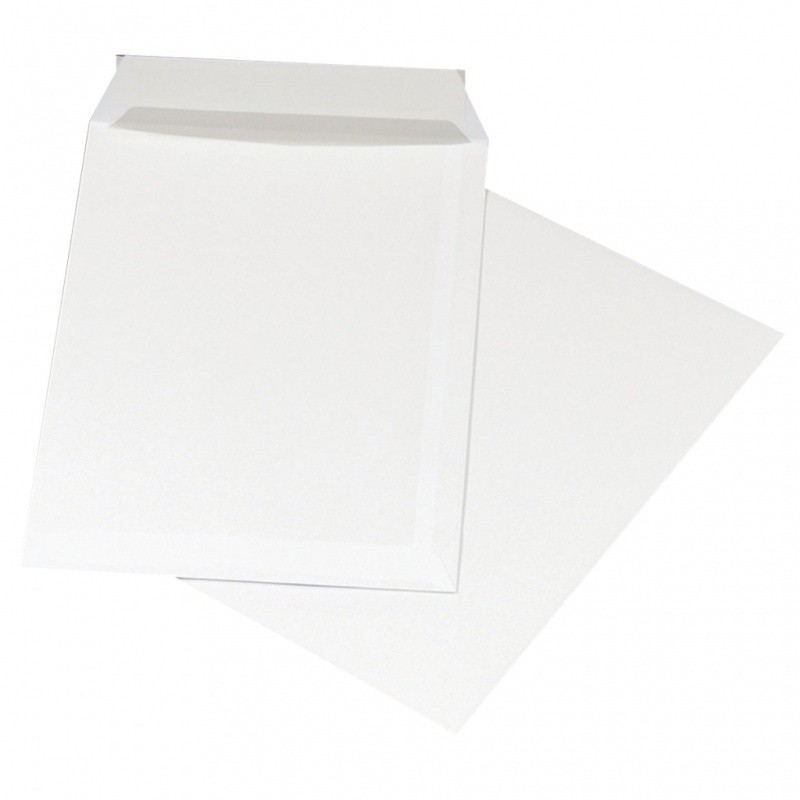 PEEL AND SEAL ENVELOPE, C4,229X324MM, 250PCS, WHITE