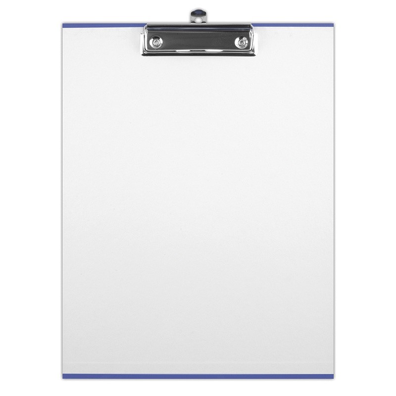 CLIPBOARD A4 SINGLE ECONOMY VERSION, INSIDE PAPER, OUTSIDE PP