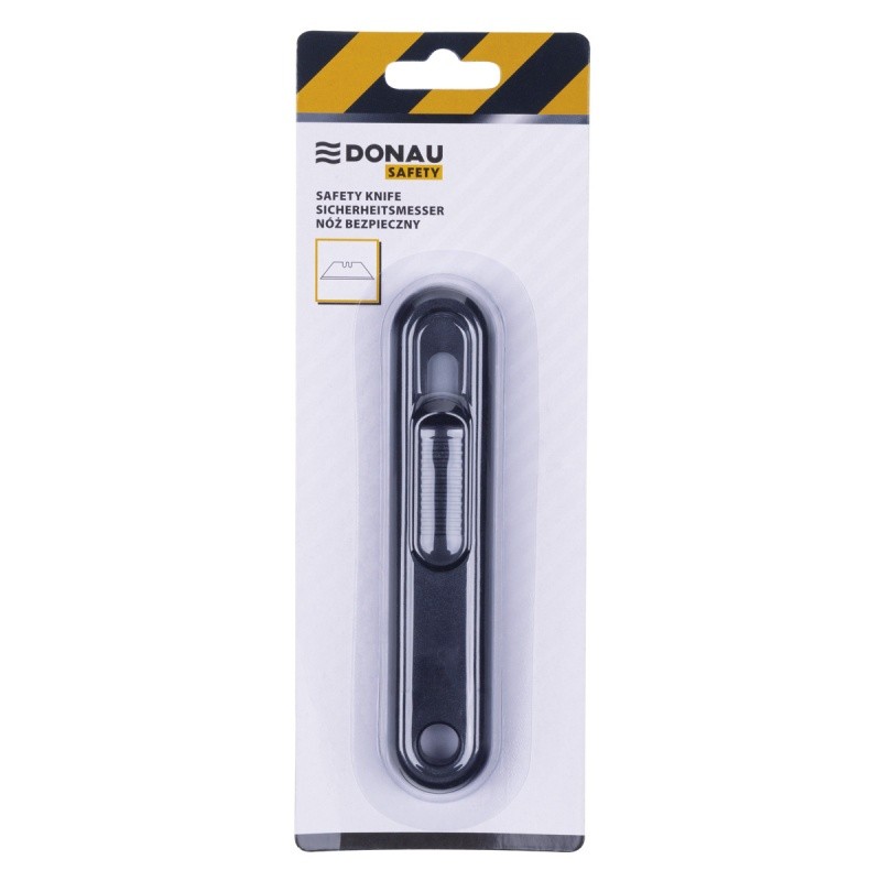 SAFETY CUTTER DONAU SAFETY DS-WO1 REMOVABLE BLADES, BLACK