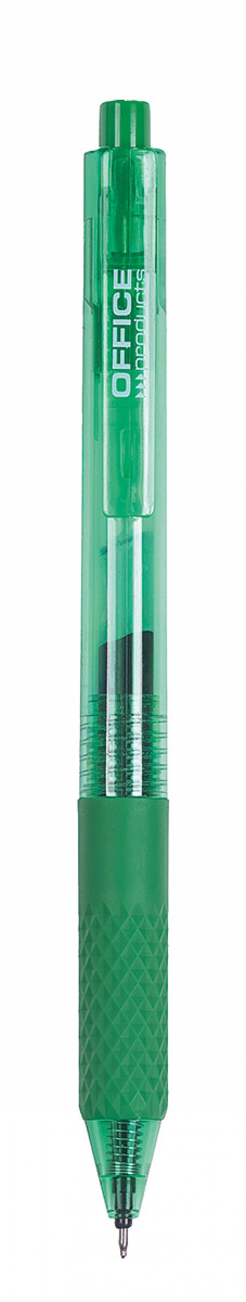 GEL INK PEN, OFFICE PRODUCTS, CLASSIC, W.LINE 0,25MM, LENGHT 1200M, GREEN