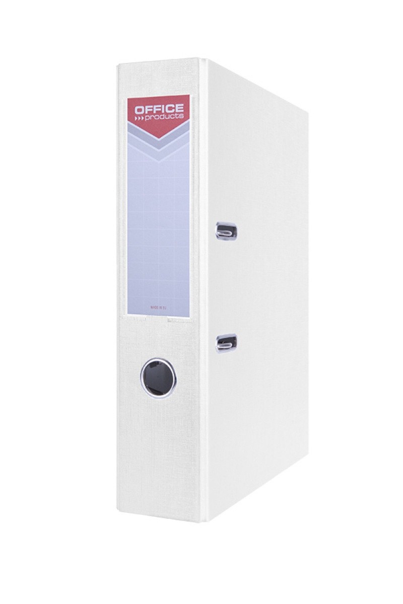 ბაინდერი განიერი OFFICE PRODUCTS OFFICER თეთრი (ყუთში 25 ცალი)
