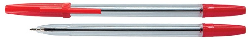 კალამი ბურთულიანი OFFICE PRODUCTS 0.7მმ წითელი
