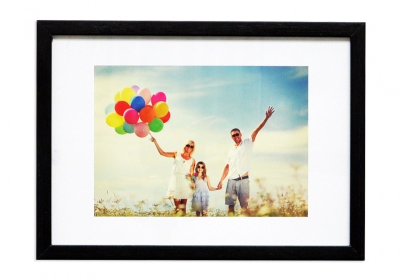 PICTURES FRAME BLACK, GLASS, Q-CONNECT 210 X 297MM
