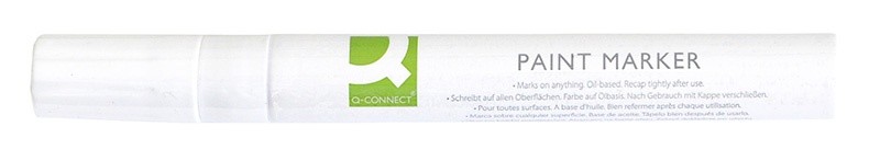 PAINT MARKER Q-CONNECT OIL BASED, WHITE