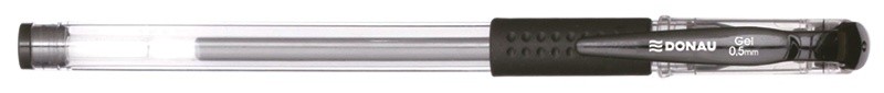 კალამი გელიანი DONAU Waterproof, 0.5მმ, შავი