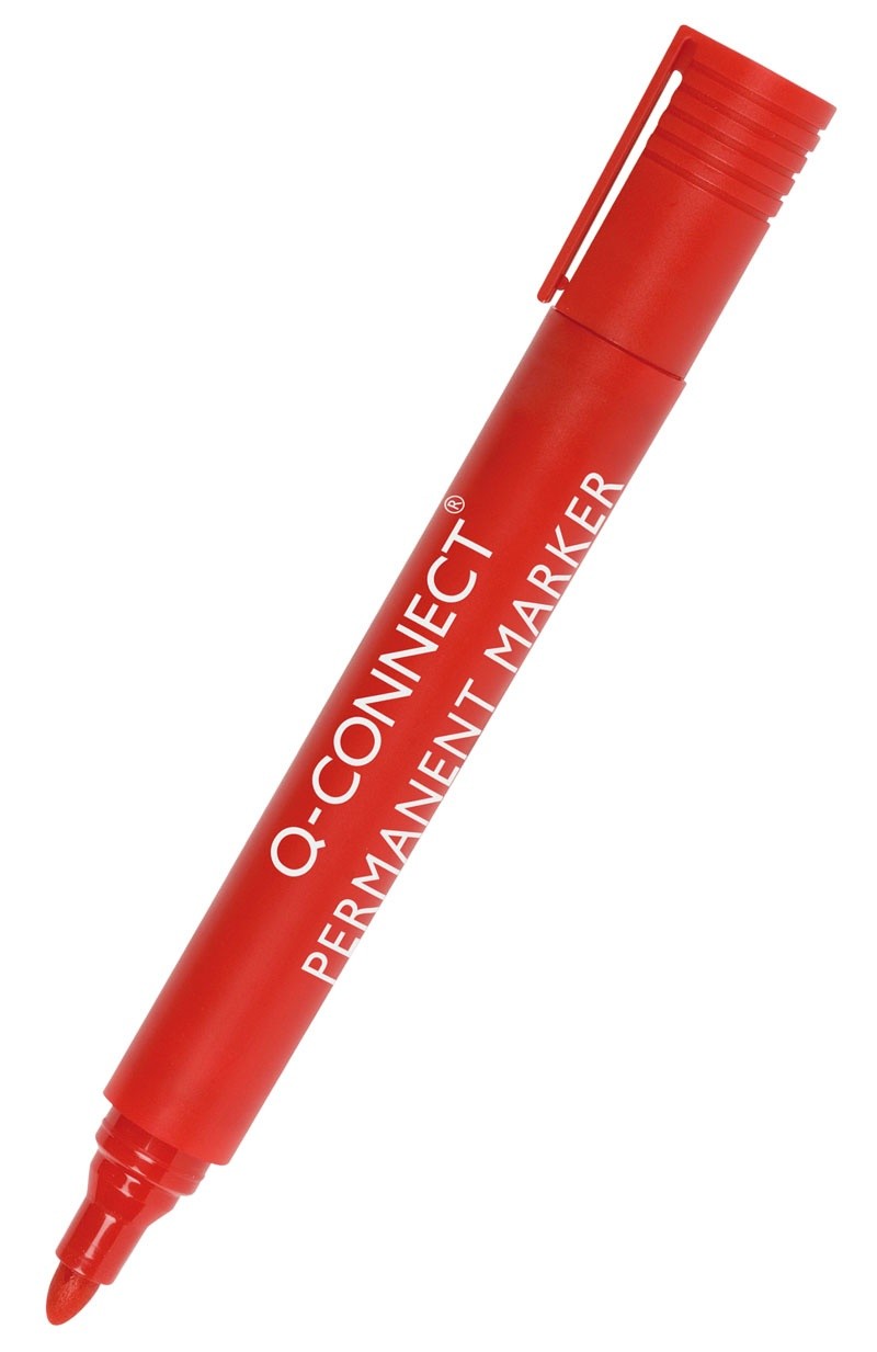 PERMANENT MARKER BULLET TIP RED