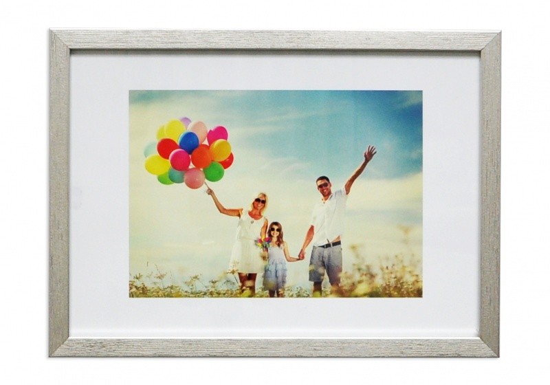 PICTURES FRAME SILVER, GLASS, Q-CONNECT 210 X 297MM