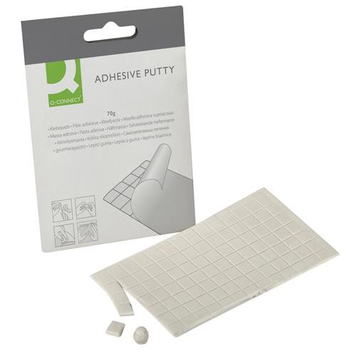 ADHESIVE PUTTY Q-CONNECT, PIECES, 70G, WHITE