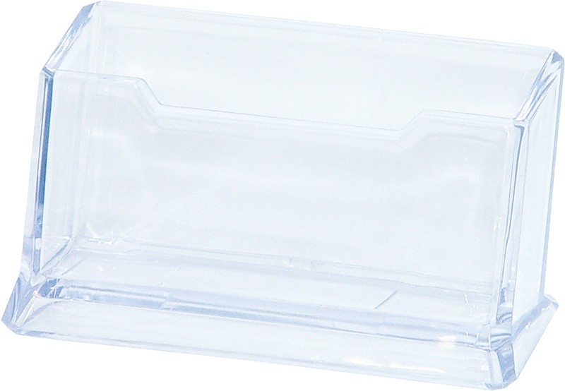 სავიზიტე ბარათების ჩასადები DONAU 110X45X55მმ, გამჭვირვალე