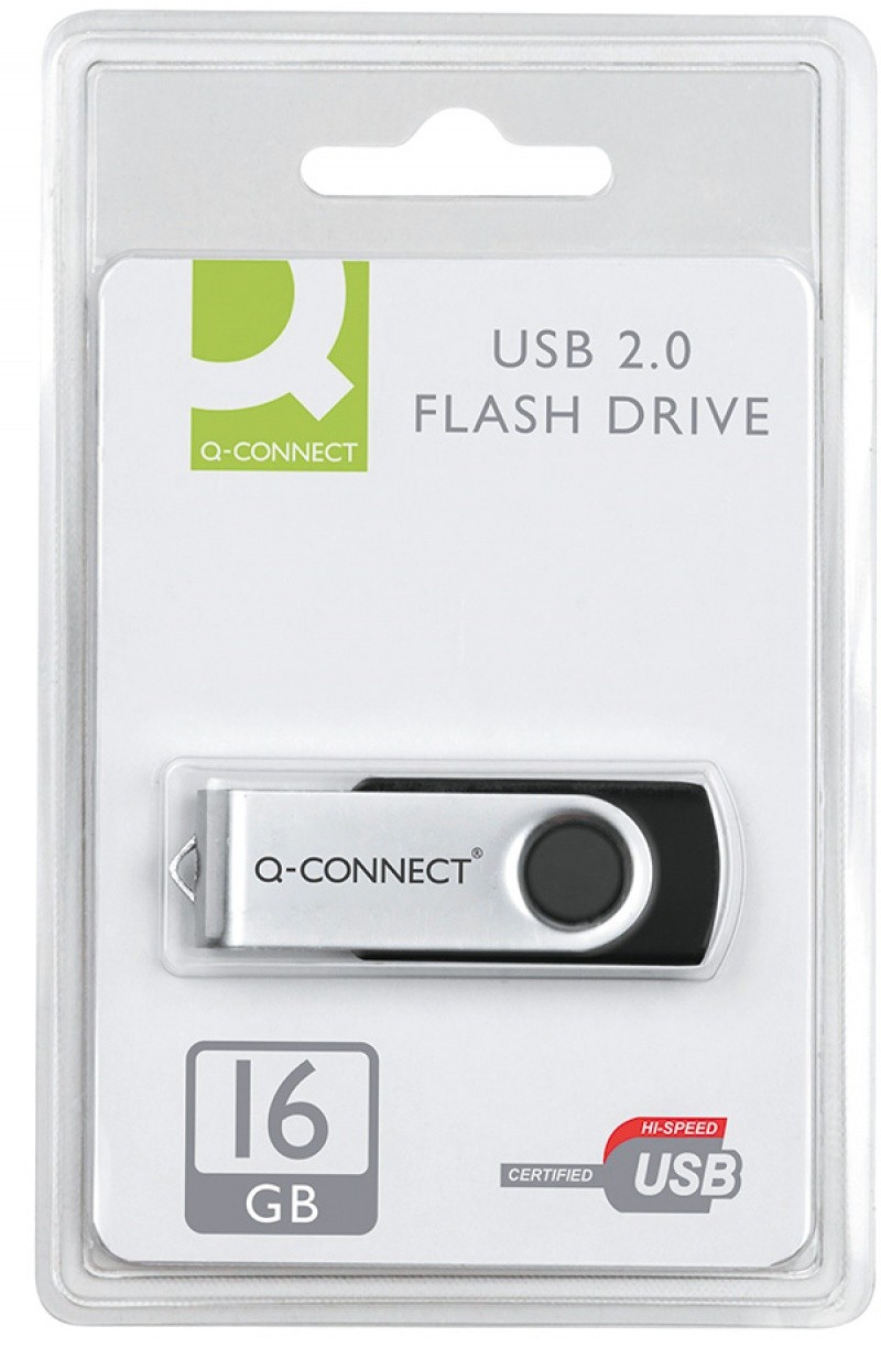 მეხსიერების ფლეშკა 4GB Q-CONNECT სიჩქარე - 2.0USB