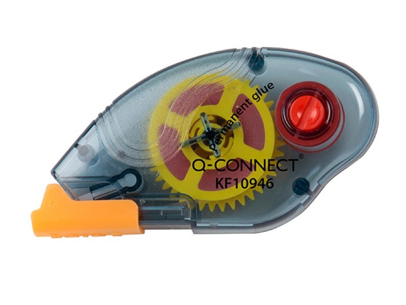 TAPE GLUE, Q-CONNECT, DOTTED, PERMANENT 6,5MMX8,5M /KF10942