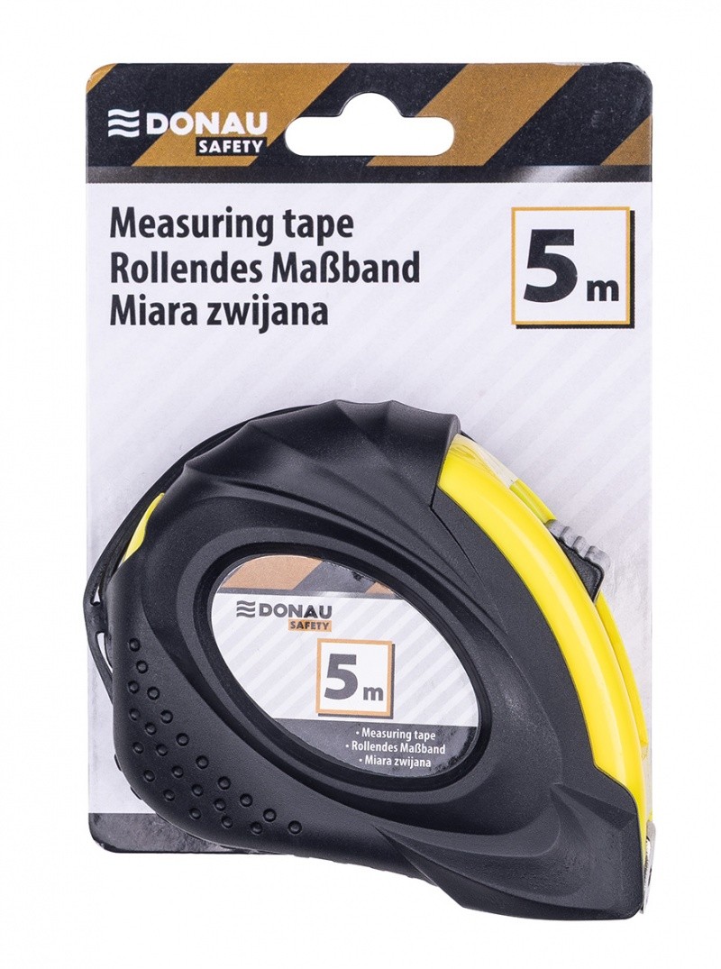 საზომი რულეტკა DONAU (5 მეტრიანი) 