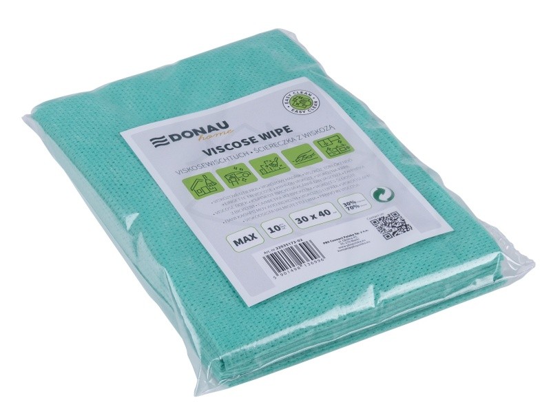 უნივერსალური ტილო DONAU 30x40სმ (10 ცალიანი შეფუთვა) მწვანე