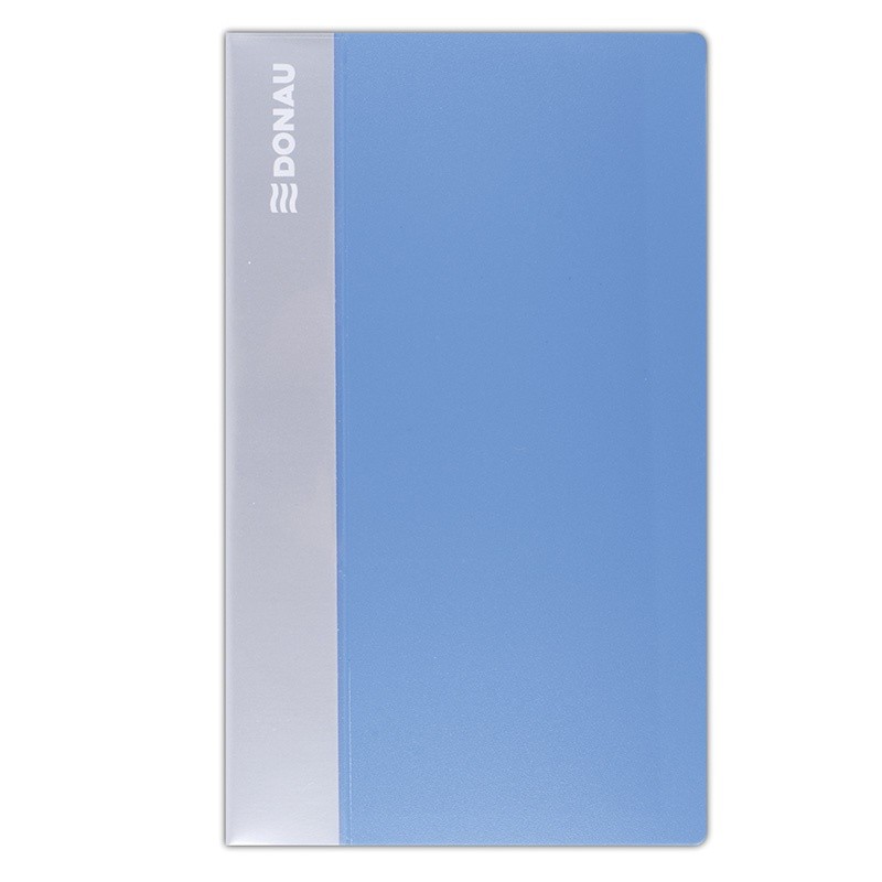 US-120K NAME CARD FILE (PP COVER) BLUE