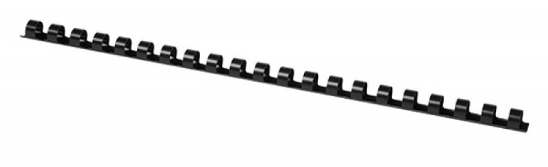 BINDING COMB OFFICE PRODUCTS, 10MM, 100 PCS/BOX, PLASTIC,  BLACK