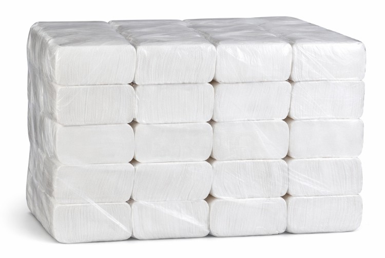 (შეკვრა - 24 ცალი) მექანიკური დისპანსერის ხელსახოცი ZZ