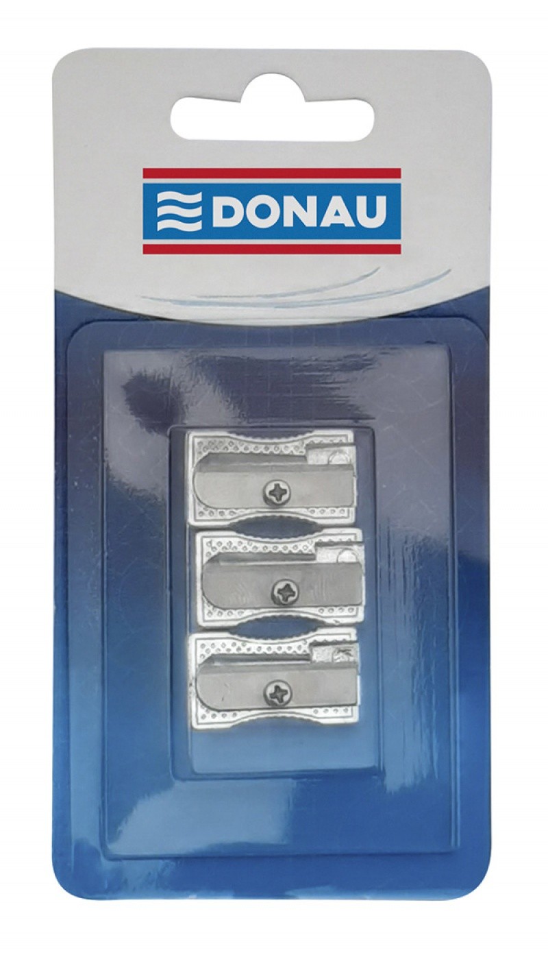 სათლელი DONAU, ალუმინი, 1 ზომა, 3 ცალიანი შეკვრა