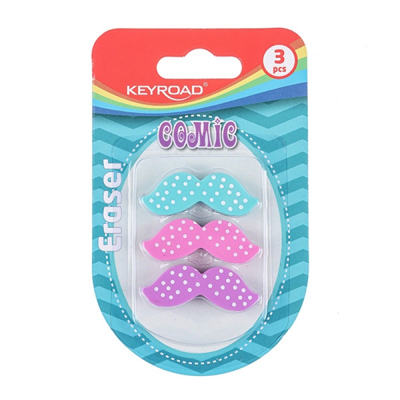 საშლელი KEYROAD ულვაში, 3 ცალიანი შეფუთვა