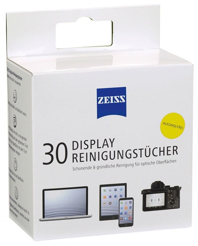 ZEISS display wipes 30ct