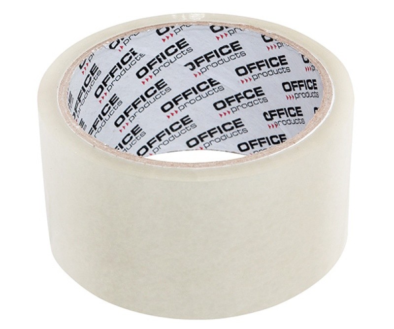შესაფუთი სკოჩი (1 ცალი) OFFICE PRODUCTS (50 მეტრი) სიგანე:48 მმ / სისქე:40 მიკ გამჭვირვალე
