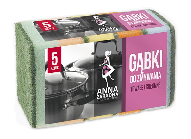 WASHING-UP SPONGES 5PCS