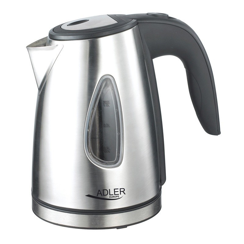 ელექტრო ჩაიდანი ADLER, ფოლადის, 1 ლ, 1630W