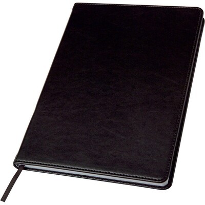 ბლოკნოტი A5 "ECOLOR" V2332 ტყავის ყდით, 100 ფურცელი, ხაზი