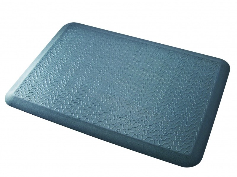 ANTI-FATIQUE MAT, Q-CONNECT, FLOOR MAT, 90X50CM, ANTI-SLIP, BLACK